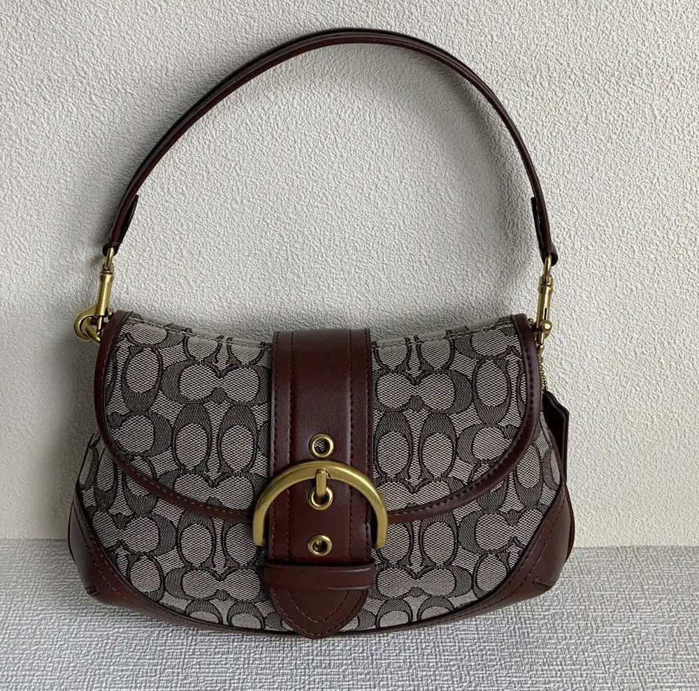 Coach brown shoulder bag